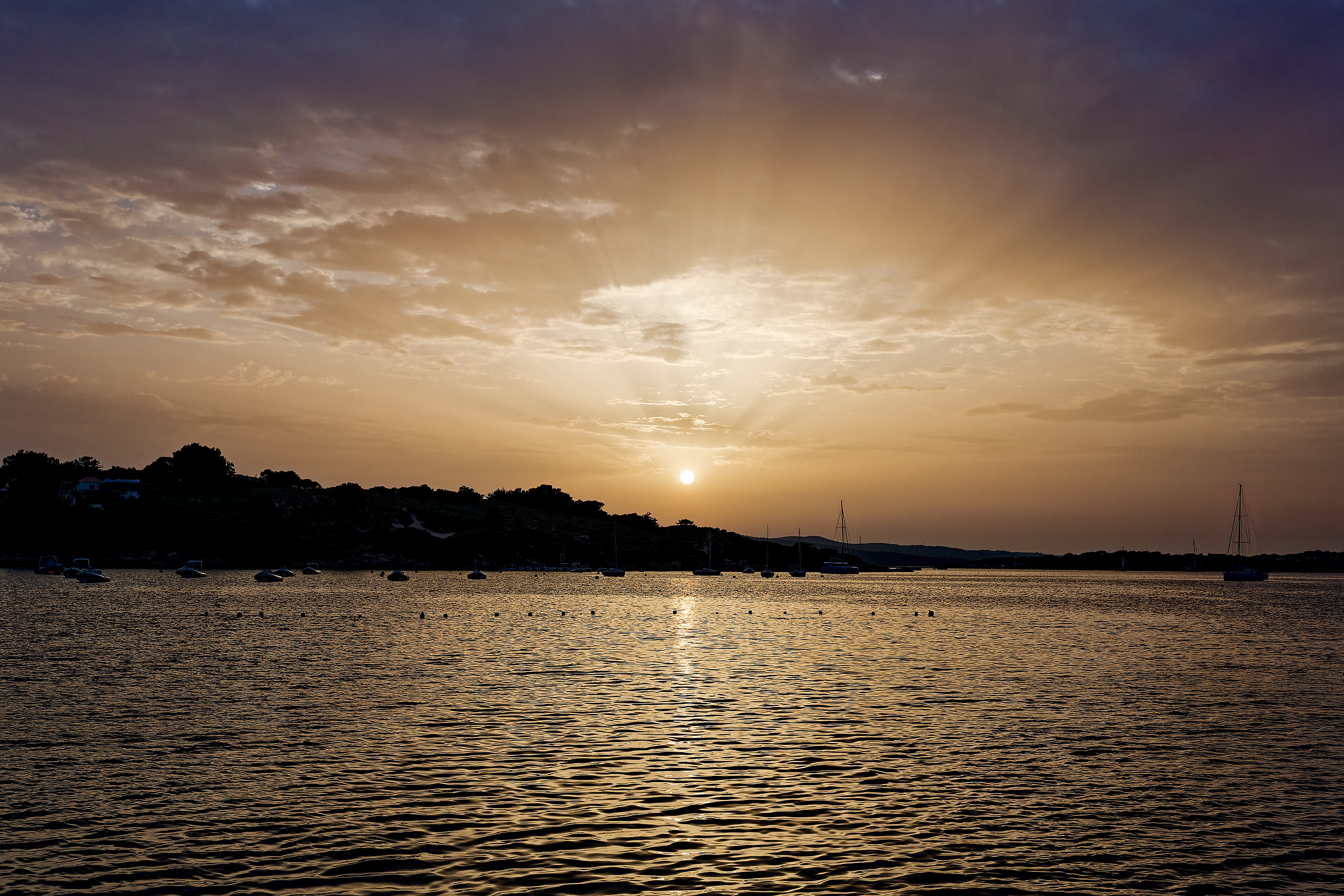 Sunset @ Porto Pollo (Sardinien)